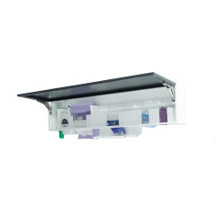 Edarredo Шкаф коллекции OPEN: ALP521/M (цвет: фасад RAL7021, корпус RAL9010) SLIM151, Италия