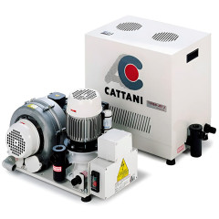 Cattani Turbo-Jet 2 стоматологический аспиратор для влажной аспирации, с кожухом