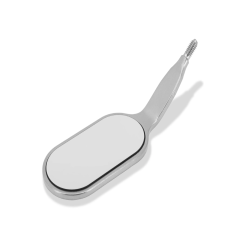 Hahnenkratt MEGAstretch FS Rhodium зеркало, 18х34мм