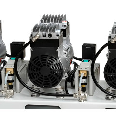 Mercury TY W-1 ND-300 безмасляный компрессор для 4-х стоматологических установок, с ресивером 90 л (300 л/мин)