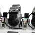 Mercury TY W-1 ND-300 безмасляный компрессор для 4-х стоматологических установок, с ресивером 90 л (300 л/мин)