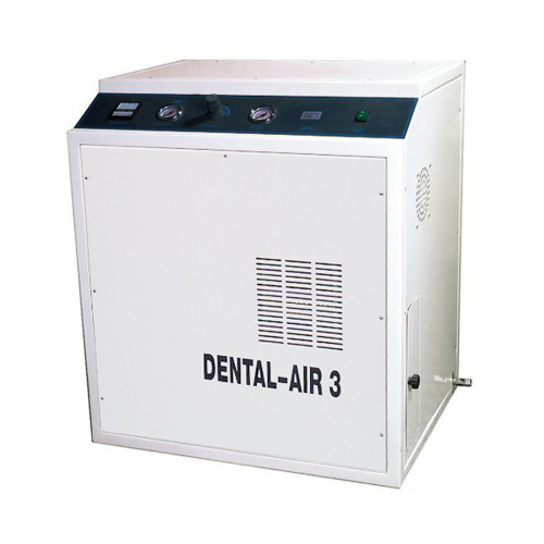 Werther International Dental Air 3/24/379 безмасляный воздушный компрессор на 3 установки, с осушителем, с кожухом, 200 л/мин