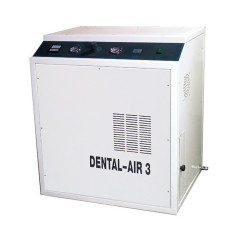 Werther International Dental Air 3/24/39 безмасляный воздушный компрессор на 3 установки, с кожухом, 200 л/мин