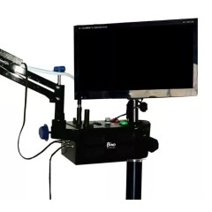 Bino Scientific Vision 5 LED black дентальный операционный микроскоп с 5-ти ступенчатым увеличением, HD-видеофиксацией и светодиодным освещением