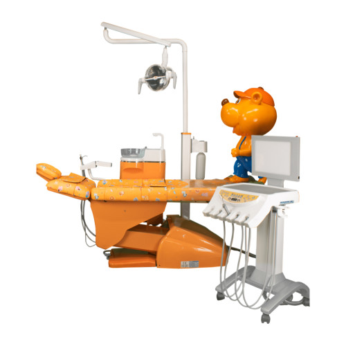 Foshan Chuangxin Medical Apparatus Hallim Arte стоматологическая установка с нижней подачей инструментов, специально разработанная конфигурация кресла для детей