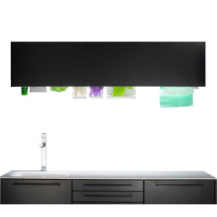 Edarredo шкаф ALP513(1стаканы+1мыло+1салфетки+1канюли+1маски)SLIM102 RAL7021