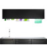 Edarredo шкаф ALP513(1стаканы+1мыло+1салфетки+1канюли+1маски)SLIM102 RAL7021