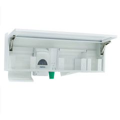 Edarredo Шкаф коллекции OPEN: ALP513 (цвет: фасад RAL9010, корпус RAL9010) Slim102, Италия