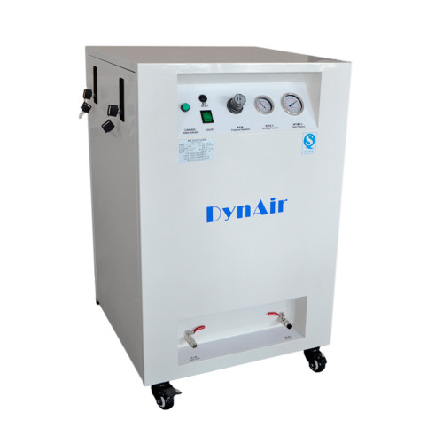 Dynamic DA5001CS безмасляный компрессор на одну установку, 1-фазный, в кожухе, ресивер 30 л, 60 л/мин
