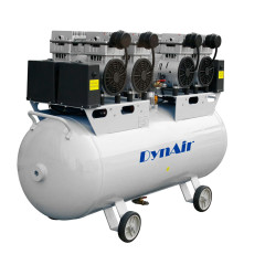 Dynamic DA7004 безмасляный компрессор для 5-х установок, 3-фазный, ресивер 100 л, 312 л/мин