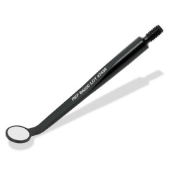 Hahnenkratt BLACK MEGAmicro зеркало, DLC, SS, 5мм