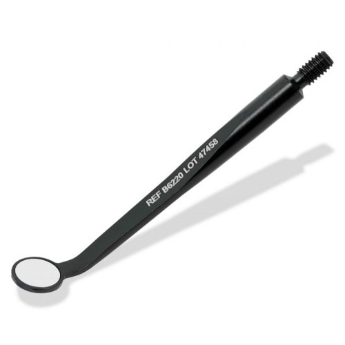 Hahnenkratt BLACK MEGAmicro зеркало, DLC, SS, 5мм