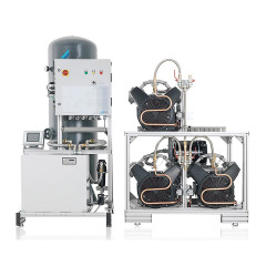 Dürr Dental Р 9000 компрессорная станция для 100 рабочих мест, с ресивером 500 л, 2700 л/мин