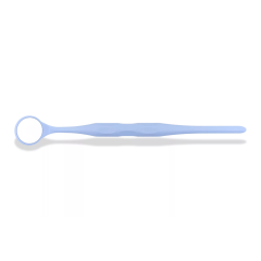 Hahnenkratt RELAX FS Rhodium (pastel blue) зеркало, 24мм (10 шт в упак)