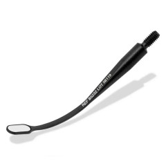 Hahnenkratt BLACK MICROflex Rhodium зеркало, DLC, SS, 3х6мм.