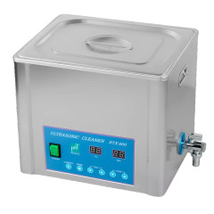 P&T Medical BTX-600 10L H ультразвуковая мойка с подогревом и краном для слива воды, корпус из нержавеющей стали, 10 л