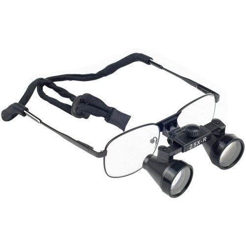 DentLight iZoom Flip-up лупа бинокулярная с увеличением 2.5х, рабочее состояние 420 мм