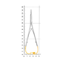 HLW Mini-Head Lichtenberg TC Иглодержатель хирургический, 14 см