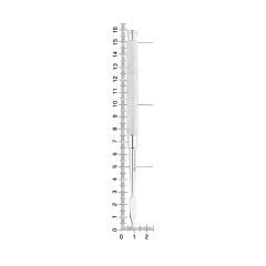 HLW Ochsenbein Долото хирургическое, форма 1, 16,5 см