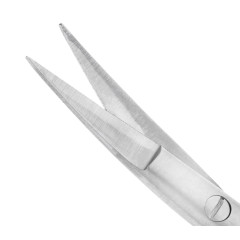 HLW Micro Schere TC Ножницы хирургические изогнутые, 170 мм