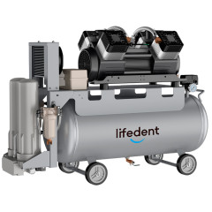 Lifedent SS220 компрессор для 6-ти стоматологических установок, с осушителем, 100 л, 280 л/мин