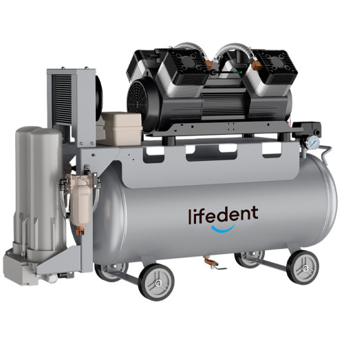 Lifedent SS220 компрессор для 6-ти стоматологических установок, с осушителем, 100 л, 280 л/мин