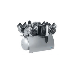 Dürr Dental Quattro Tandem безмасляный компрессор для 8 стоматологических установок, двухагрегатный, с осушителем, с ресивером 90 л, 516 л/мин