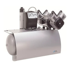 Dürr Dental Quattro Tandem безмасляный компрессор для 5-ти стоматологических установок, одноагрегатный, с осушителем, с ресивером 90 л, 258 л/мин