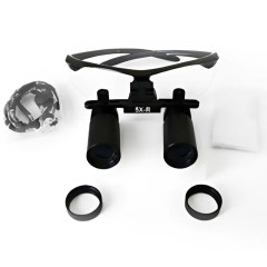 Magnifier QC (bag) Лупы бинокулярные (шлем) с увеличением 4.0х, рабочее состояние 420 мм