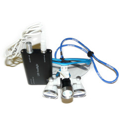 Magnifier QC PLH-3 Лупы бинокулярные с увеличением 4.0х, рабочее состояние 420 мм