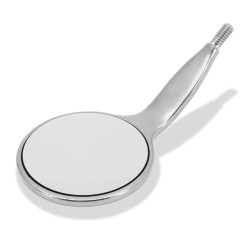 Hahnenkratt MEGA FS Rhodium зеркало, 24мм (12 шт в упаковке)