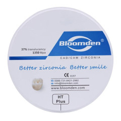 Bloomden HT-Plus циркониевый диск высоко-прозрачный, диаметр 98 мм