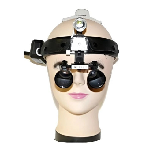 Magnifier Optic Лупы бинокулярные (шлем) с увеличением 2.5х, рабочее состояние 420 мм