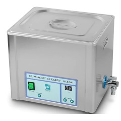 P&T Medical BTX-600 10L ультразвуковая мойка без подогрева, с краном для слива воды, корпус из нержавеющей стали, 10 л