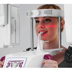MyRay Hyperion X9 CB3D Ceph Titanium дентальный цифровой 3D-томограф с цефалостатом, 3 в 1, 11x8 см