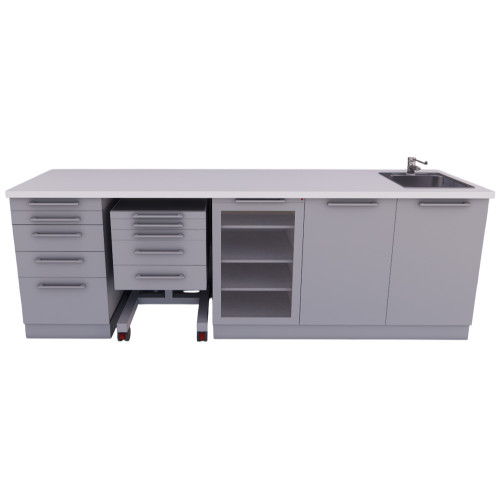 ARKODOR RAL 7004 Комплект мебели для лечебного кабинета LUX