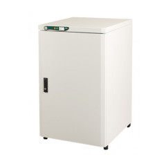 EKOM DK50 PLUS S безмасляный компрессор для одной стоматологической установки с кожухом, без осушителя, с ресивером 25 л, 75 л/мин