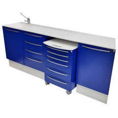 Edarredo OPEN комплект мебели (цвет: синий RAL5002)