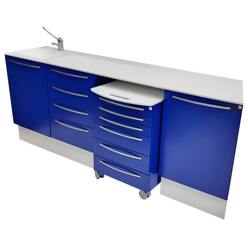 Edarredo OPEN комплект мебели (цвет: синий RAL5002)