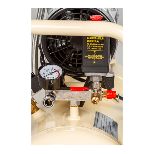 Mercury HK-2EW-35 (100л) компрессор воздушный безмасляный усиленный