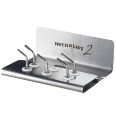 Acteon Group набор насадок Intralift kit II для PIEZOTOME II, IC2, PZT SOLO. 5 TKW II насадок (TKW1 II, TKW2 II, TKW3 II, TKW4 II И TKW5 II) в стальном боксе, универсальный ключ. закрытый синус лифтинг
