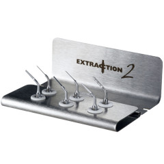 Acteon Group набор EXTRACTION KIT II для PIEZOTOME II, IC2, PZT SOLO, для удаления и фрагментации зубов. 6 насадок (LC1, LC1-90°, LC2, LC2L, LC2R и NINJA) в стальном боксе, универсальный ключ