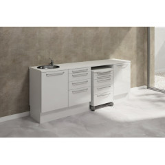 Edarredo комплект мебели коллекция ОРЕN на подиуме RAL9010-ED1614