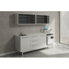 Edarredo комплект мебели коллекция ОРЕN на ножках RAL9010-RAL9010-ED1614