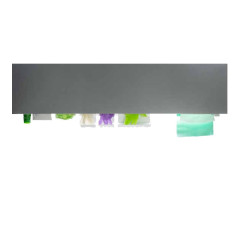 Edarredo шкаф ALP513(1стаканы+1мыло+1салфетки+1канюли+1маски)SLIM102 RAL9006
