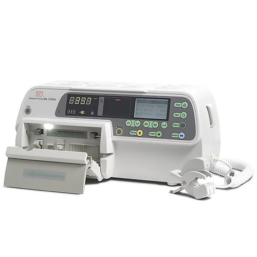 SinoMDT SN-1500H насос инфузионный для ветеринарии со встроенным подогревателем, скорость инфузии 0.1-1500 мл/ч