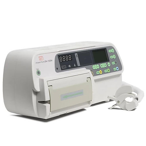 SinoMDT SN-1500H насос инфузионный для ветеринарии со встроенным подогревателем, скорость инфузии 0.1-1500 мл/ч