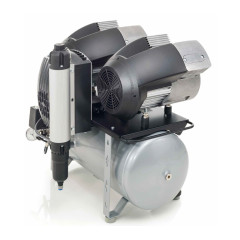 Dürr Dental Tornado 4 безмасляный компрессор четырехцилиндровый, с осушителем, с ресивером 50 л, 205 л/мин