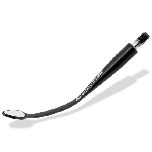 Hahnenkratt BLACK MICROflex Rhodium зеркало, DLC, SS, 3х6мм