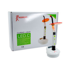 Woodpecker LED.C - компактная беспроводная светодиодная фотополимеризационная лампа, с двумя аккумуляторами